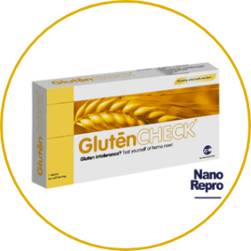 GlutenCHECK, nanorepro тест, тест глутен, бърз тест за непоносимост към глутен